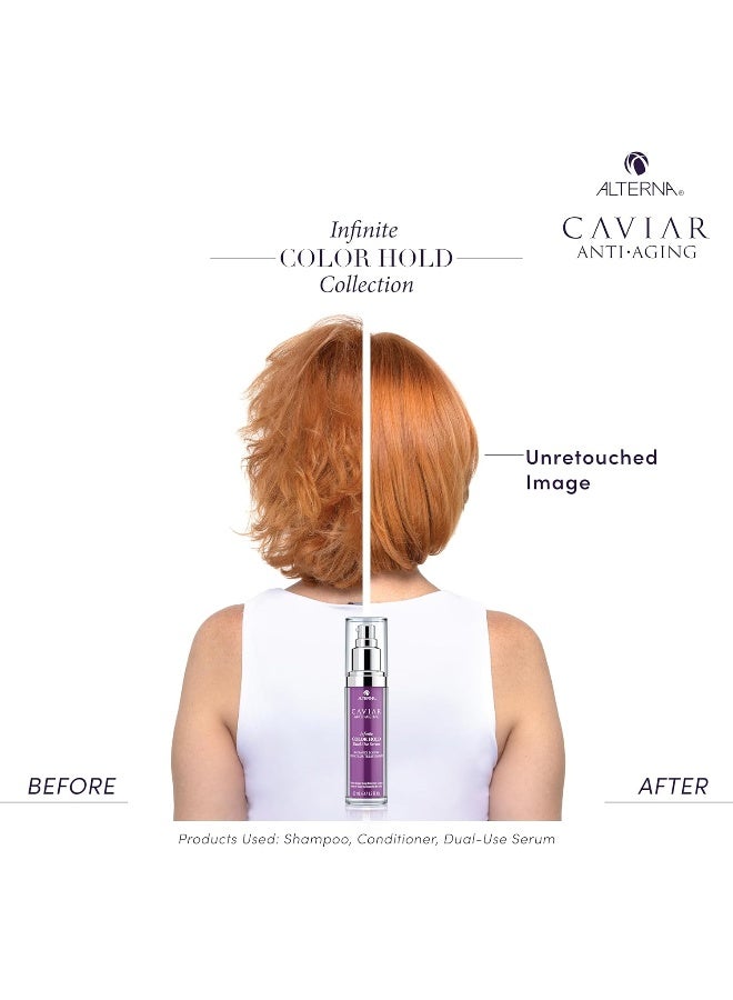 Alterna Caviar Anti-Aging Infinite Color Hold Dual-Use Serum | Leave-in Treatment, Color Preserving Mask | Sulfate Free, 1.7 Fl. Oz. - Image 5