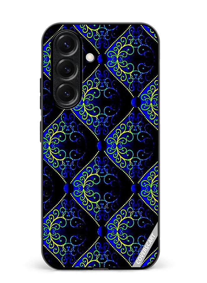VR CREATIVE Protective Case Cover For Samsung Galaxy S25 Fractal Abstract Design Multicolour