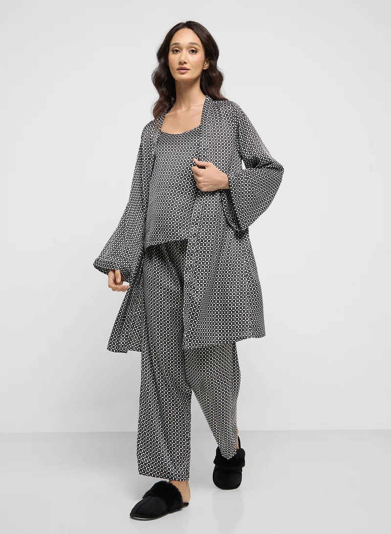 ELLA 3 Piece Pyajama Set