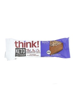 think! Think !, Keto Protein Bars, Chocolate Mousse Pie, 10 Bars, 1.2 oz (34 g) Each  - Image 3