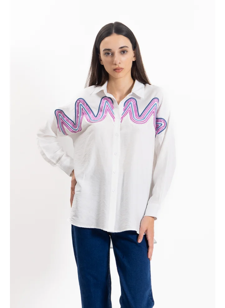 شايبس EMBROIDERED COMFORT SHIRT