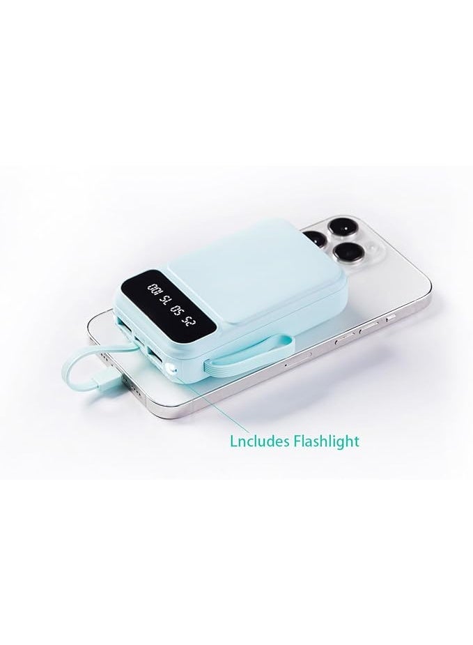 بنك طاقة محمول بسعة 20000 مللي أمبير في الساعة، شاحن محمول صغير الحجم بقدرة 10 واط، شحن سريع للهاتف المحمول، USB-C لأجهزة آيفون 16 برو ماكس/16 بلس/16 بلس/16 بلس/16/15/14/14/13/12 وآيباد سامسونج (20000 مللي أمبير في الساعة) - Image 3