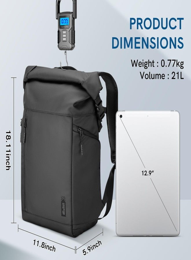 Kingsons Travel Laptop Backpack，Anti Theft Business Backpack for Men Womens Lightweight Waterproof Backpacks Computer Bag Fits 15.6 Inch Laptop and Notebook - Image 3