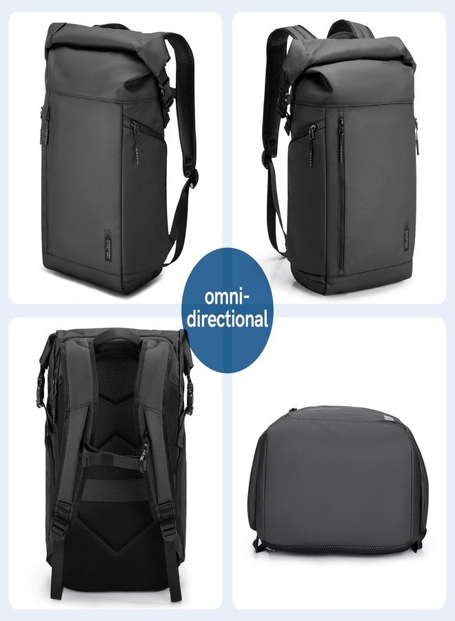 Kingsons Travel Laptop Backpack，Anti Theft Business Backpack for Men Womens Lightweight Waterproof Backpacks Computer Bag Fits 15.6 Inch Laptop and Notebook - Image 2