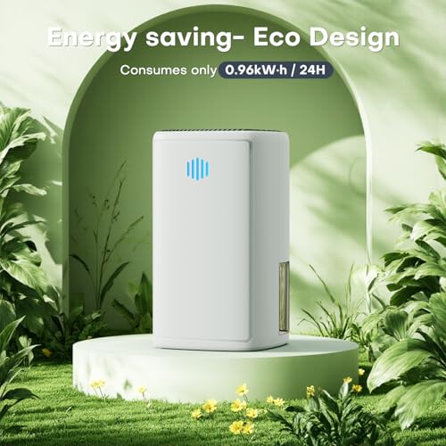 TABYIK Dehumidifier,TABYIK 38OZ,Small,Quiet, Energy-Saving Dehumidifier with Auto Shut Off, for Bathrooms, Closets, and RVs - Image 5