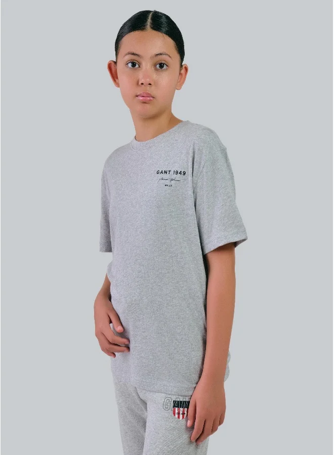 GANT Teens Script Graphic T-Shirt