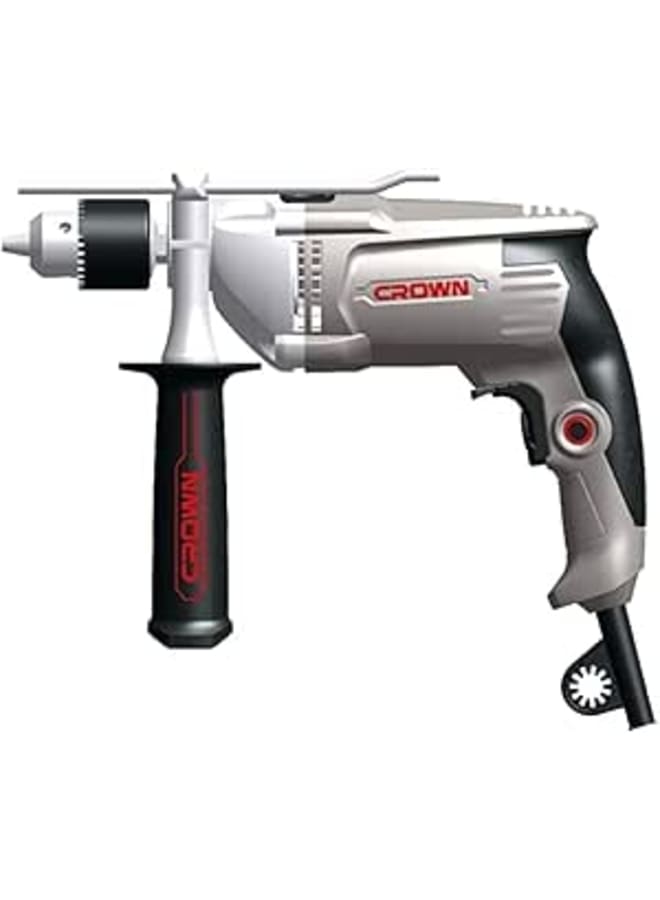 Crown 810W 13mm Metal Electronic Hammer Drill