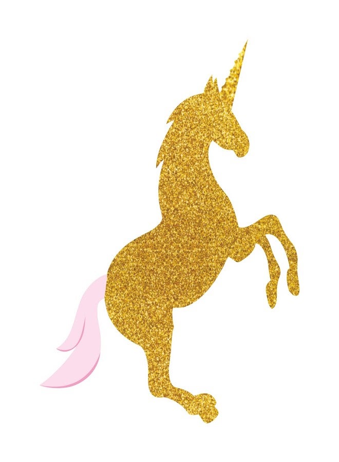 PrettyurParty Pretty UR Party Unicorn Theme Paper Cutouts for Birthday Parties, Unicorn Party Supplies décor, Rainbow Birthday Party Decoration, Cutouts for Rooms, Boards –Multicolour (10 pcs) - Image 3