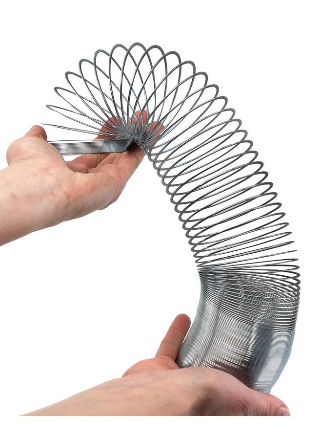 EISCO زنبرك لولبي على شكل موجة 4" طول مغلق × 3" قطر نسخة العالم من اللعبة الكلاسيكية إيسكو لابز - Image 4