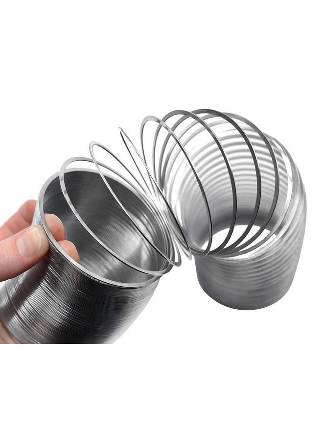 EISCO زنبرك لولبي على شكل موجة 4" طول مغلق × 3" قطر نسخة العالم من اللعبة الكلاسيكية إيسكو لابز - Image 3