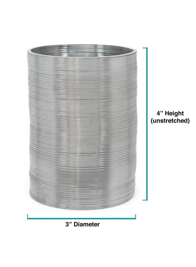 EISCO زنبرك لولبي على شكل موجة 4" طول مغلق × 3" قطر نسخة العالم من اللعبة الكلاسيكية إيسكو لابز - Image 5