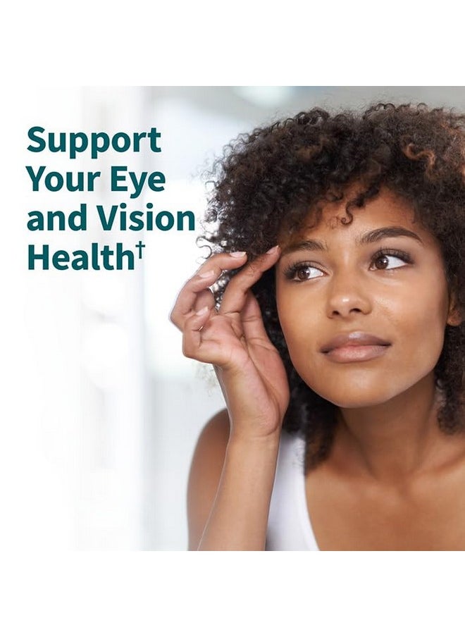 Garden of Life - Garden of Life Herbals Eye Health Supplement with Sunflower & Safflower Oil, Lutein, Zeaxanthin & Black Currant for Dry Eyes & Healthy Vision Support - Non-GMO, Gluten-Free, Berry Flavor, 30 Servings - Image 1