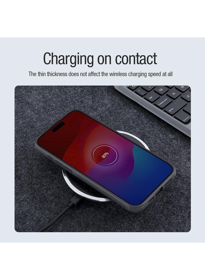 Nillkin Case For iPhone 15 Pro Frosted Shield Pro Magnetic Magsafe Phone Case - Image 4