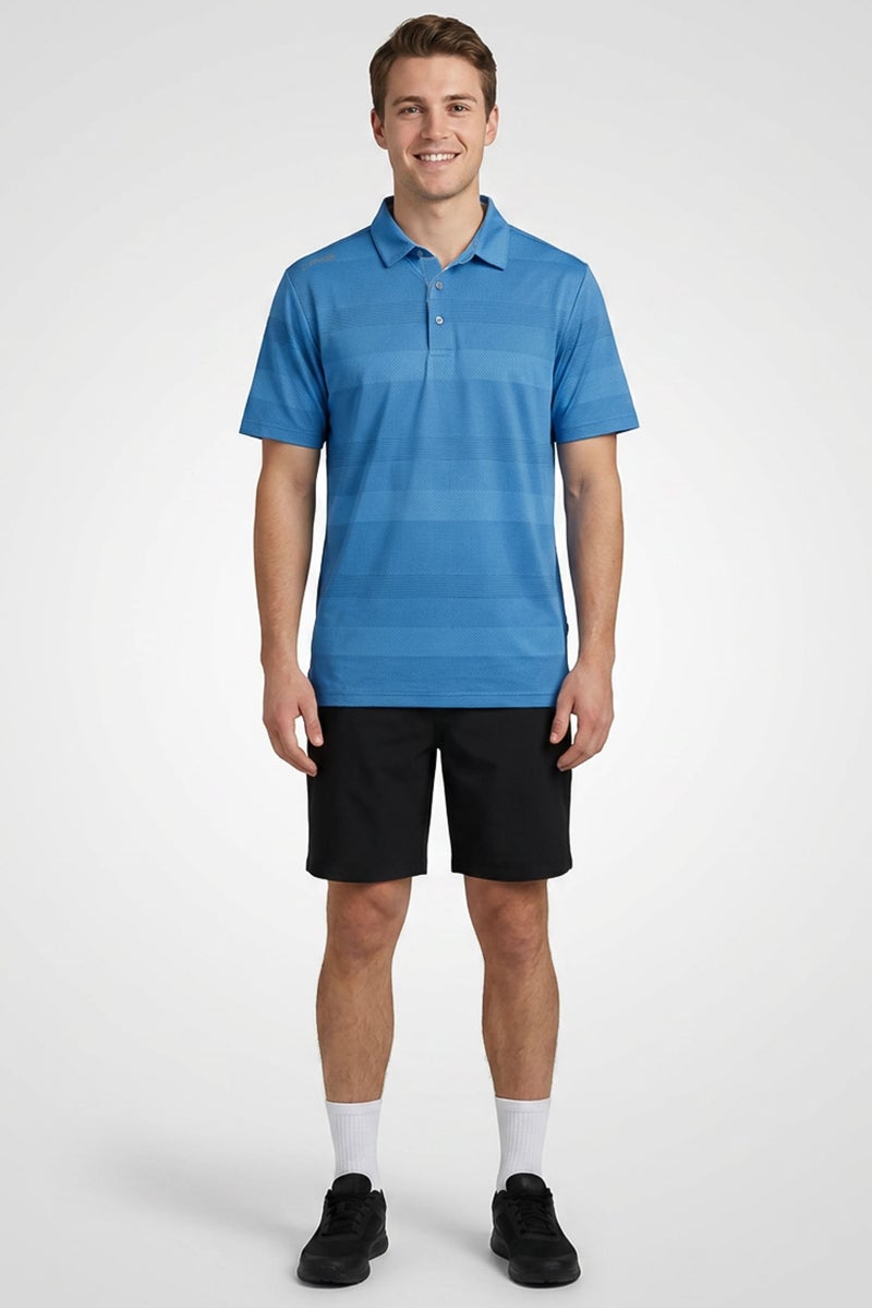 Ping Men Sportswear Fit Short Sleeve Outdoor Polo Shirt, Multicolor - Image 2