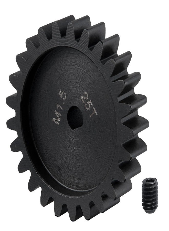 LSG Steel Gear M1.5 20T 25T Motor Gear Pinion Gear for Tra-xxas 1/5 X-MAXX XRT Crawler RC Car Large Transmission Gear Part (25T) - Image 1