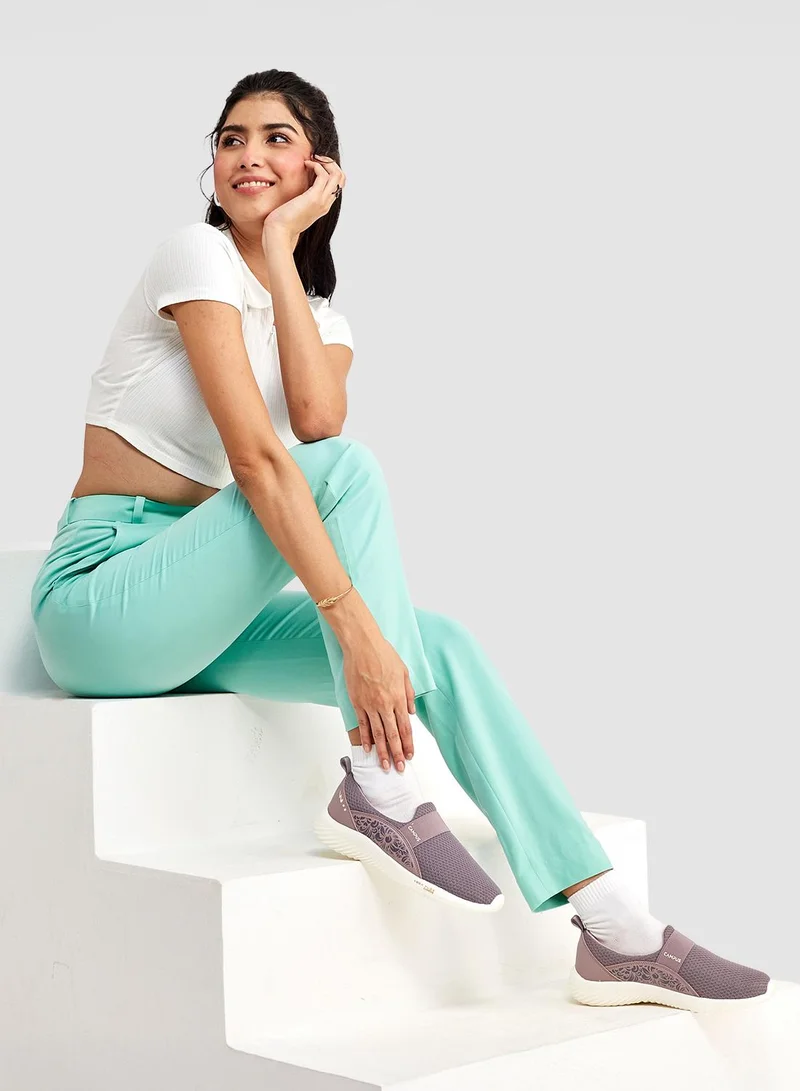 CAMPUS Mauve/Bby Pink Women's Low-Top Sneakers - Lightweight Shoes, Minimalist Designed for Elegance for Women | Best Price UAE