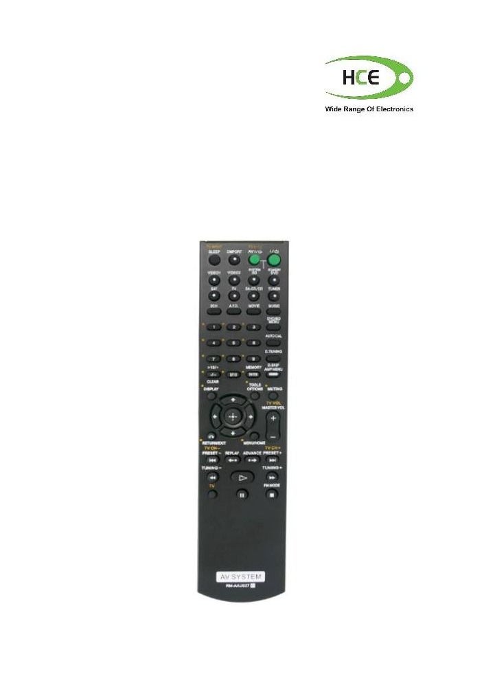 New  Remote Control fit for Sony Home Theatre System STR-KM5000 STR-KM5500 TA-KMSW500 SS-MSP7500 SS-CNP7500 SS-SRP7500 HT-DDW5000 HT-DDW5500 HT-DDW7600 HT-DDW8600 STR-KM7600