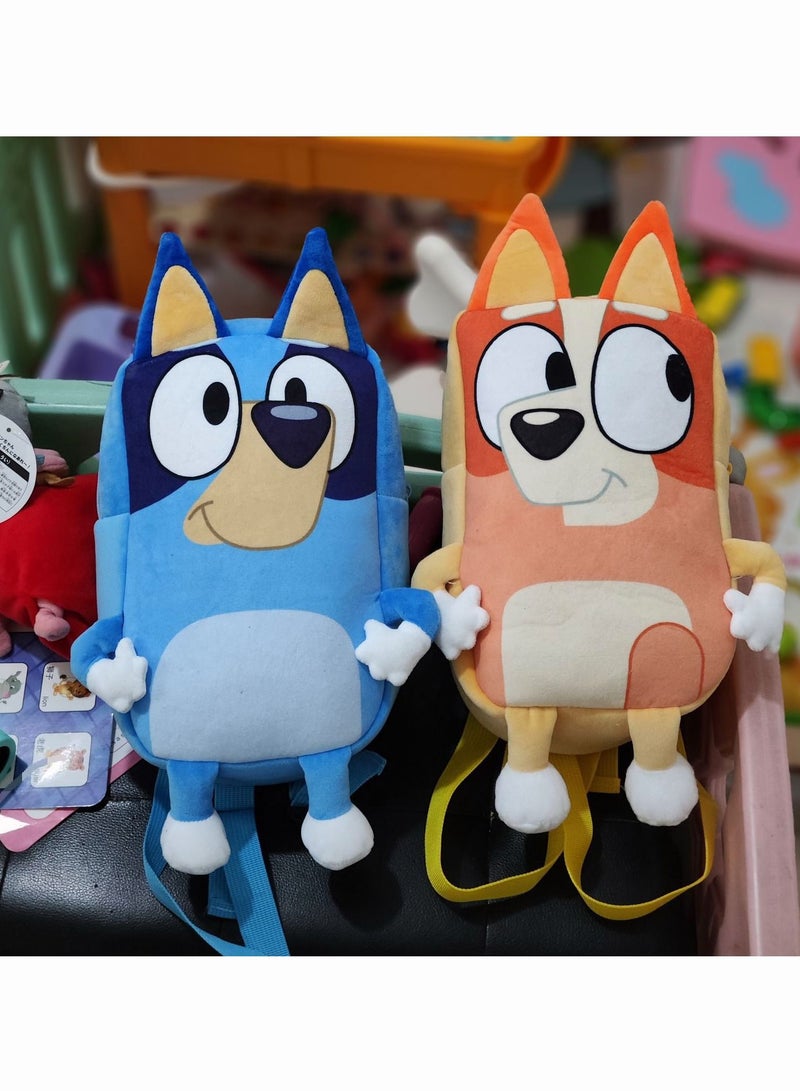 Bluey Kindergarten Backpack Cartoon Schoolbag Orange  - Image 4