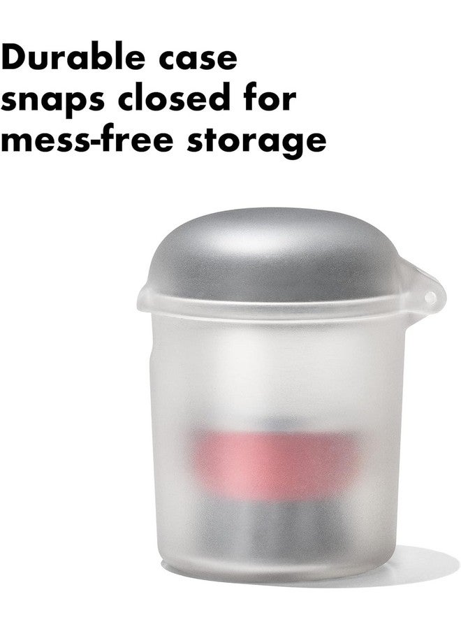 OXO Outdoor Kitchen Soap Dispensing Dish Brush with Storage Case - Image 4