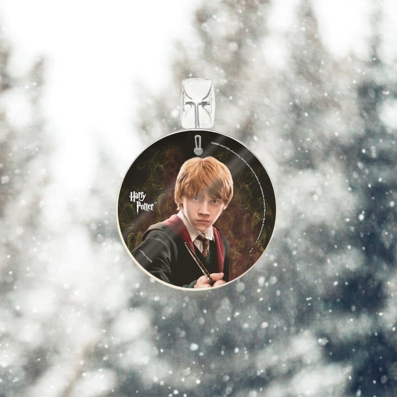 Trend Setters Harry Potter – Ron Weasley - Starfire Prints Glass Art - Circle Glass Art - Ideal for Gifting and Collecting - Image 2