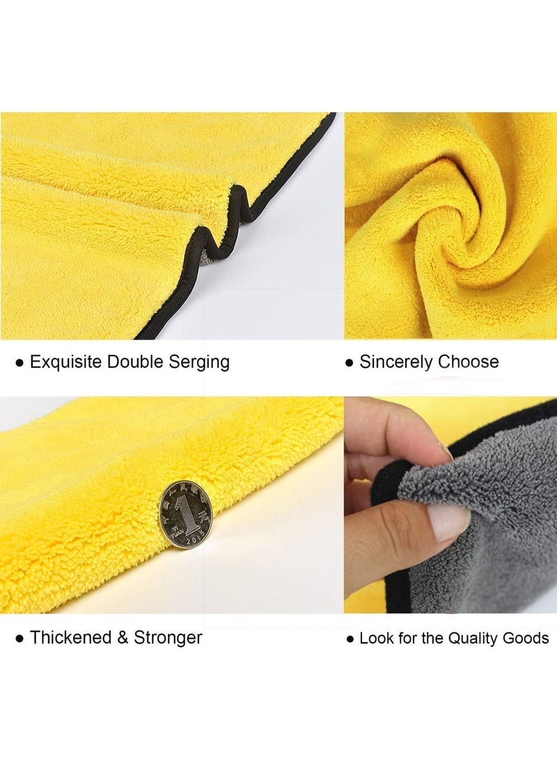 Generic Microfiber Cleaning Towel  Piece Multicolor – Super Absorbent Microfiber Cloths for Cleaning & Polishing – Multi-Purpose Towel for Home, Kitchen & Car - Image 1