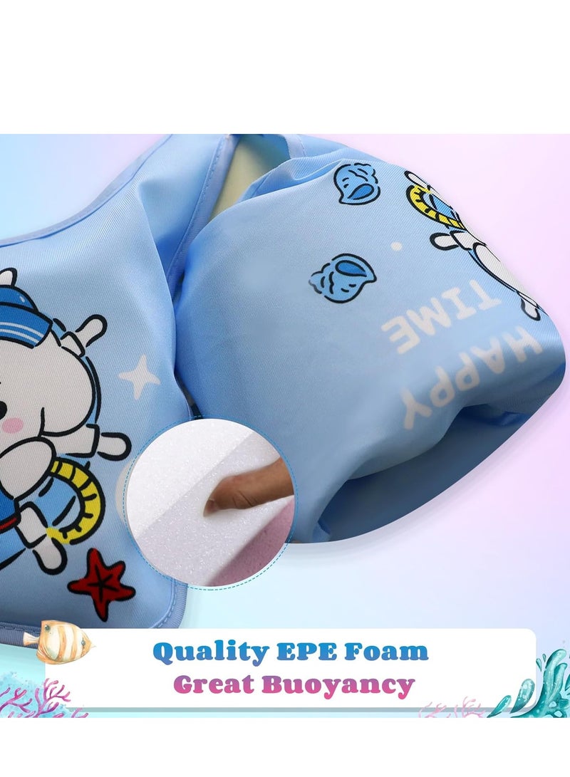 MIXDE Kids Swim Arm Band, Toddler Swim Vest Cartoon Swimming Wings Pool Floats Sleeve Children Water Sports Learning Swim Training,  for 2-7 Years Old Baby Children Sea Beach Pool - Image 3