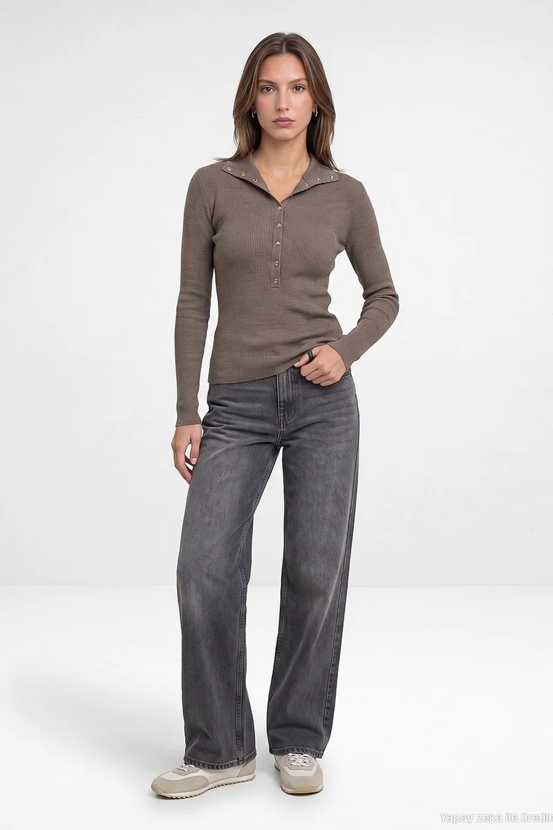 Dilvin Dark Grey DILVIN Women's Sweater for Women | Best Price UAE