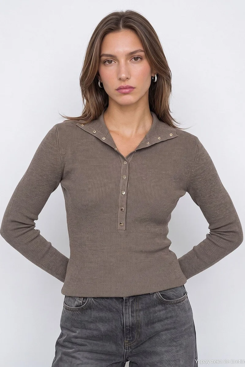 Dilvin Dark Grey DILVIN Women's Sweater for Women | Best Price UAE