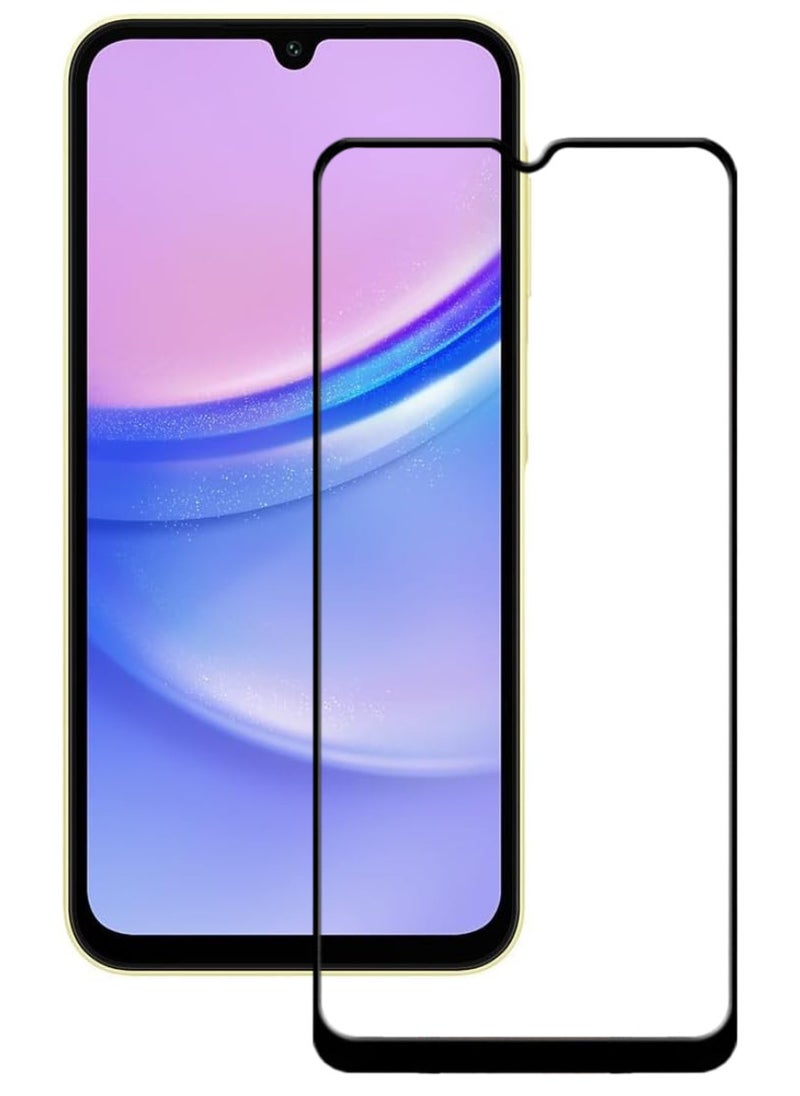 ACLIX Antistatic ESD Dustproof Premium Quality High Definition Tempered Glass Screen Protector Designed For Samsung Galaxy A15 - Image 1