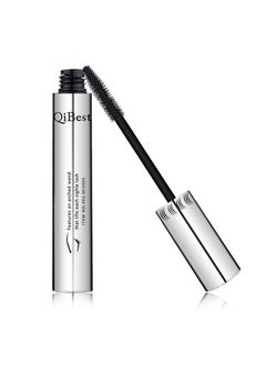 QiBest Makeup Qibest Female Silver Tube Big Eye Eye Black Slim Curling Professional Effective Waterproof Plump Smooth Three Dimensional Stretching Liquid Pure Hypoallergenic Organic Zero Cruel All Natural  - Image 2
