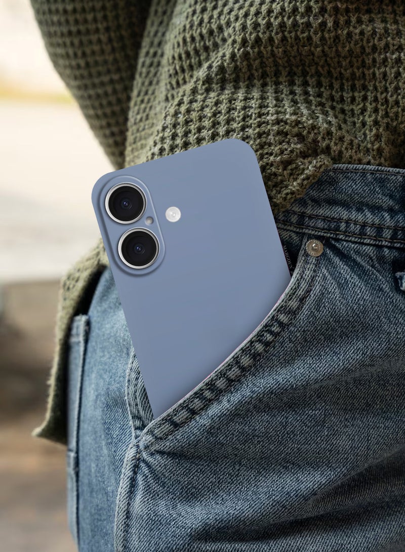 CATANES 3Packs Thin Case for iPhone 16 Plus , Back Cover Sturdy Durable Ultra-Thin Case Drop Protection Cover Clear - Blue - Image 5