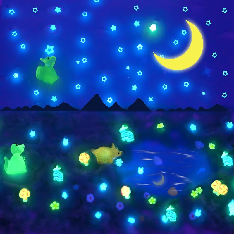 LAWOHO 6 Pack Dinosaurs Slime Kit for Kids - Cloud, Butter, Clear Slimes with Glow in The Dark Add-ins, Green & Blue Dino Slime, Super Soft and Non-Sticky, Birthday Party Favor for Boys & Girls - Image 2