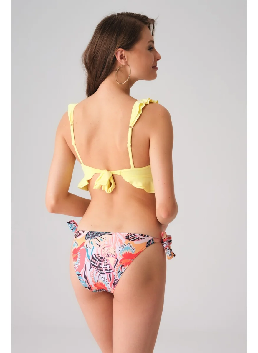 بيير كاردان HR23BU008 Serene Flounce Bikini Single Top