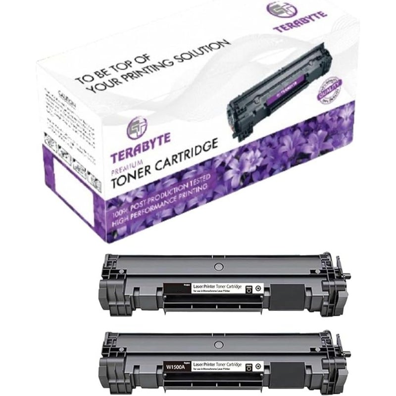 طابعات LaserJet M111/M141، خرطوشة حبر أسود، إنتاجية 150 أمبير، متوافقة مع إنتاجية عالية، عبوة من قطعتين - Image 1