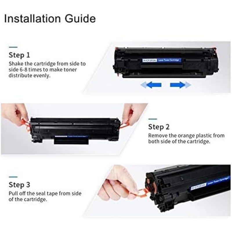 طابعات LaserJet M111/M141، خرطوشة حبر أسود، إنتاجية 150 أمبير، متوافقة مع إنتاجية عالية، عبوة من قطعتين - Image 5