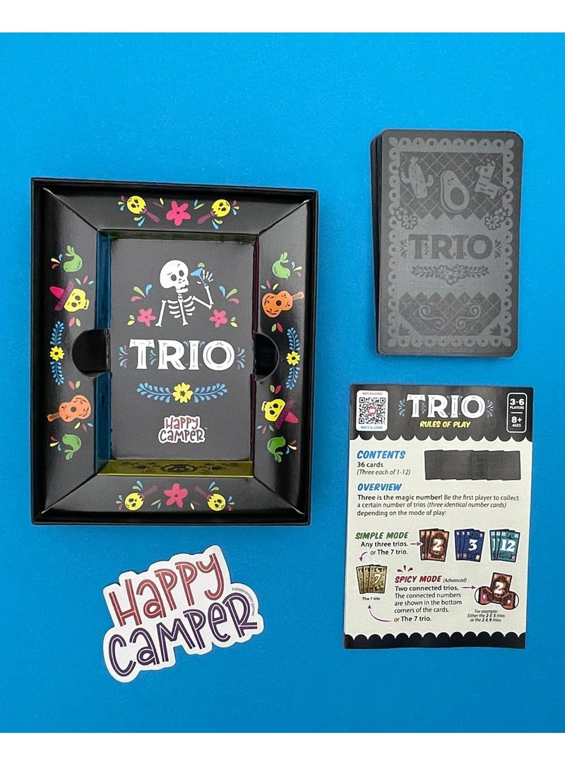 RedMapleTEK Hottest New Family Card Game Trio Card Game in Assorted Colors  - Image 5