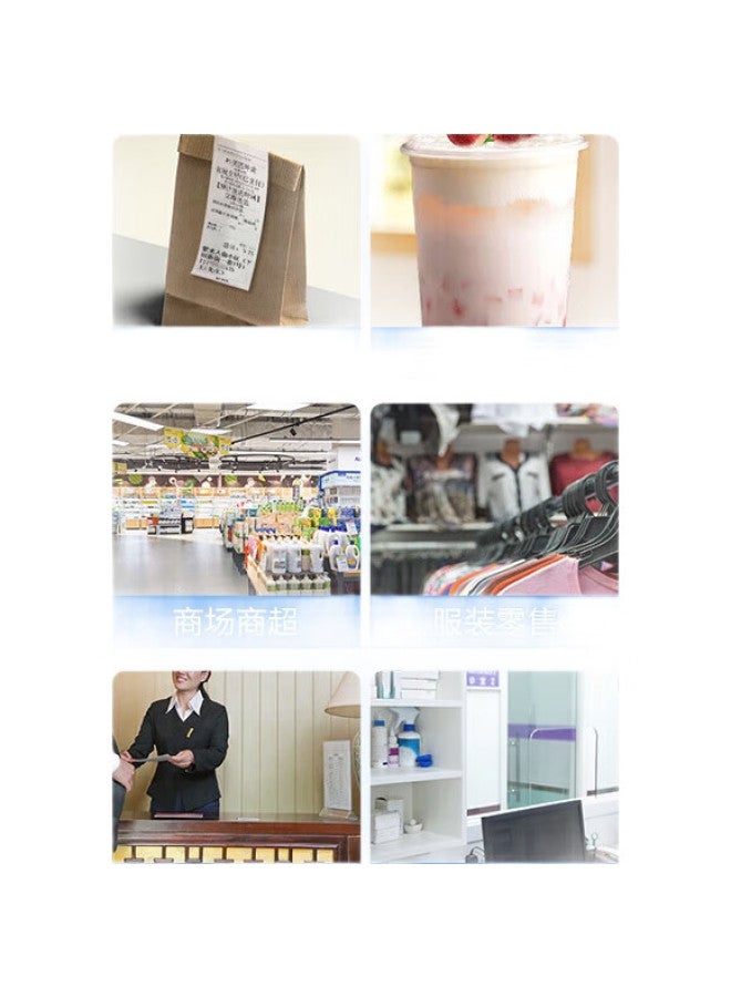 Yk&Scan Youku 80Mm Thermal Receipt Printer With Automatic Order Acceptance, Bluetooth + Usb, For Meituan Takeout, Supermarket, Retail Cashier Receipt Printing, Automatic Paper Cutter - Image 3