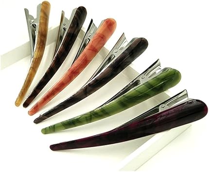 Frcolor Teeth Bows Hair Clips Classic Hair Grip Concorde Clips Hairpins Chic Styling Claw Hair Barrettes 6Pcs - Image 2