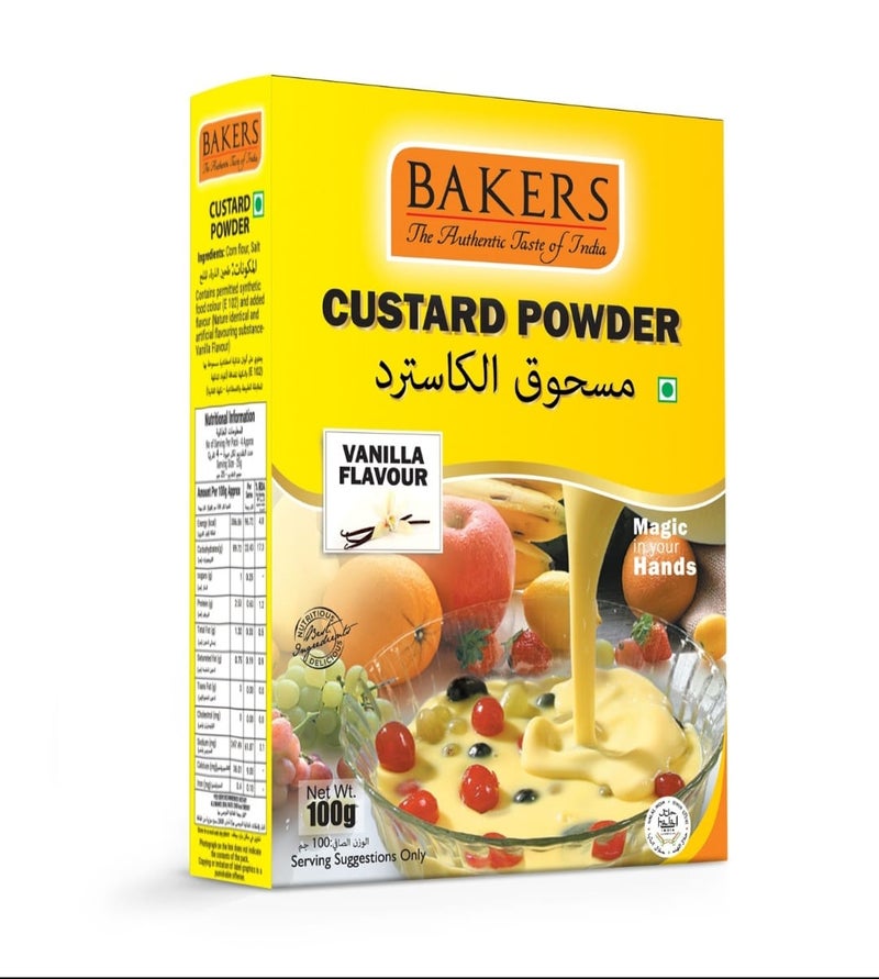 Bakers Custard Powder 100gm
