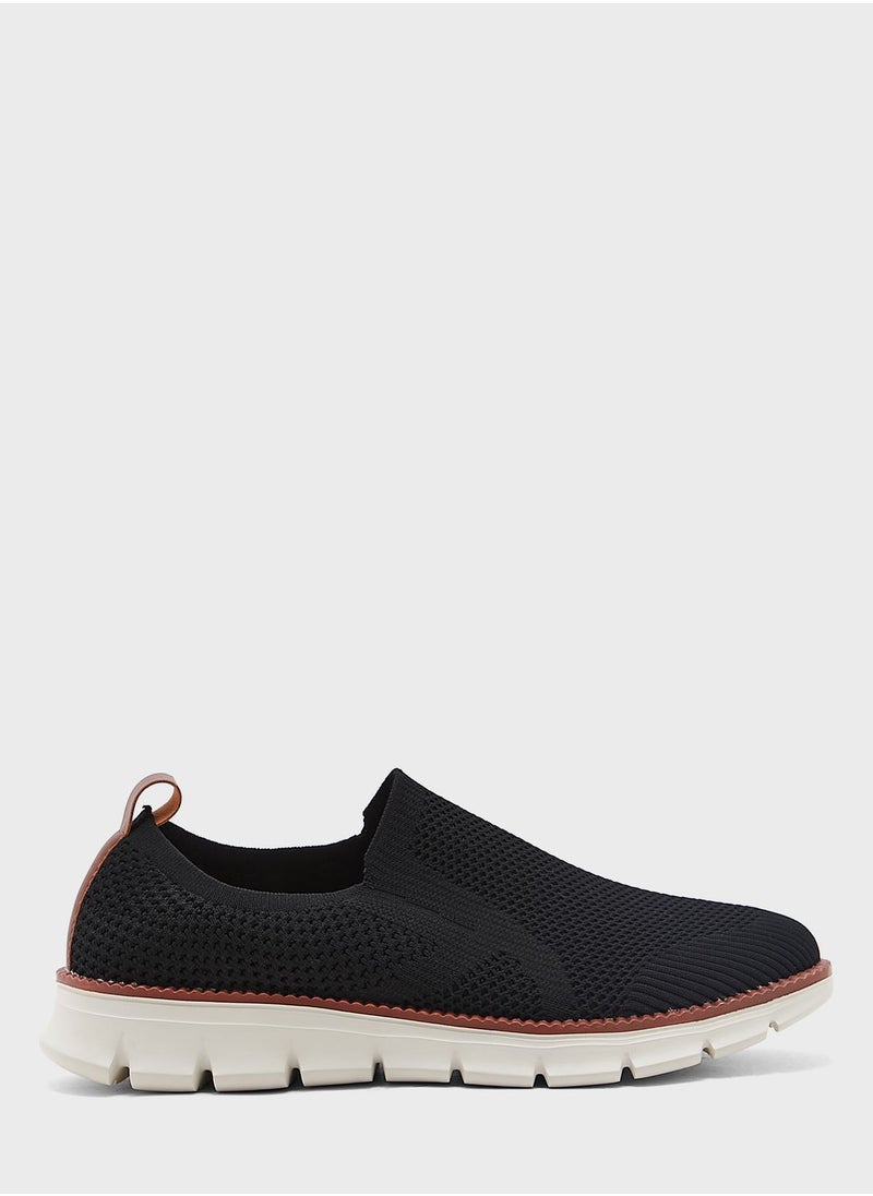Robert Wood - Knitted Hybrid Casual Slip Ons - Image 1
