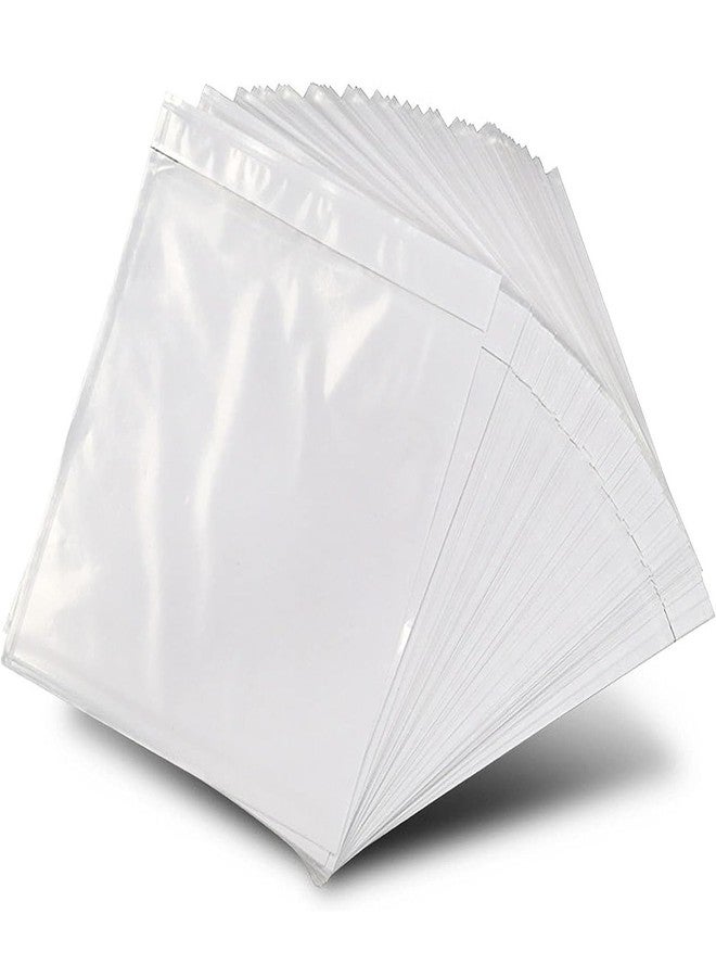 MBLABEL 100 Pcs-4.5x5.5In Shipping Envelopes, Packing List Mailing Envelopes Clear Adhesive Shipping label sleeves Shipping Supplies for Small Businesses - Image 1