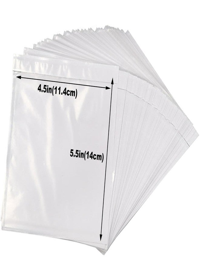 MBLABEL 100 Pcs-4.5x5.5In Shipping Envelopes, Packing List Mailing Envelopes Clear Adhesive Shipping label sleeves Shipping Supplies for Small Businesses - Image 2