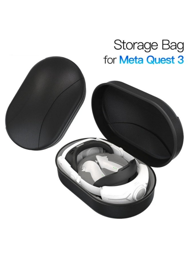 1pcs Storage Bag for Meta/Oculus Quest 3 VR Portable Travel Carrying Case Bag Hard EVA Storage Box Bag for Meta Quest3 Accessories - Image 5