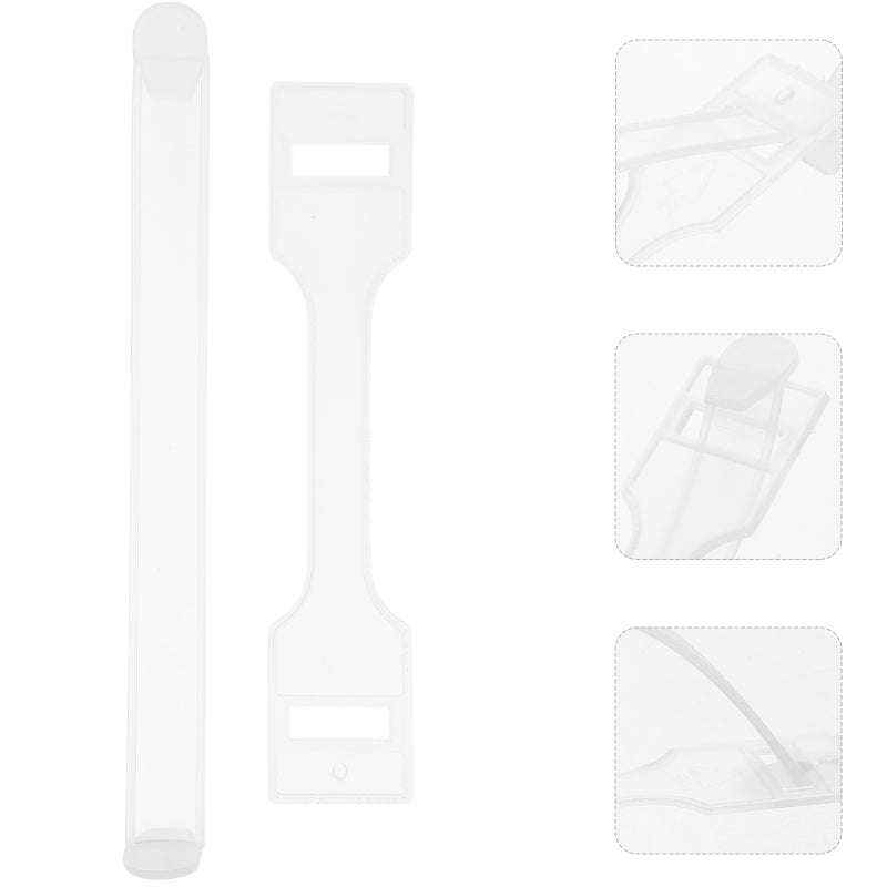 100 Sets Cardboard Box Handle Replacement Package Box Shipping Handle Accessory - Image 1