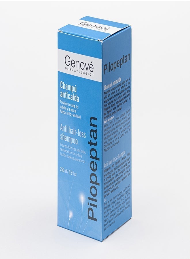 Genove Pilopeptan Anti-Hair Loss Shampoo - Stimulates Hair Growth & Strengthens Roots, 250ml - Image 4
