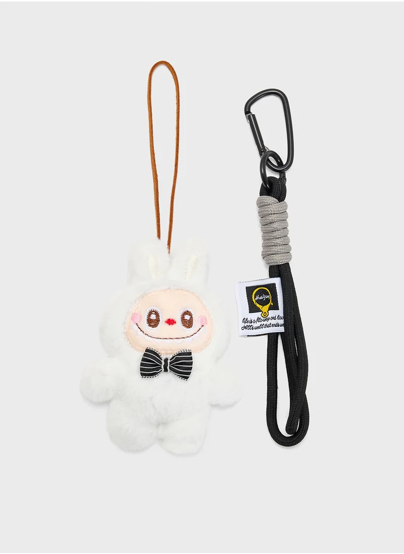 جينجر Mini Labubu Bag Charm