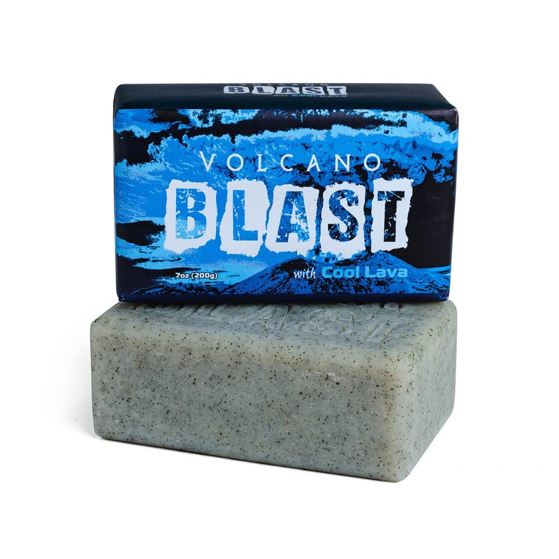 Bali Soap - Volcano Blast - Scrubby Lava Exfoliating Heavy Grit Volcanic Hand & Body Soap - Natural Glycerin & Moisturizing Oils, 7 Oz - Image 2