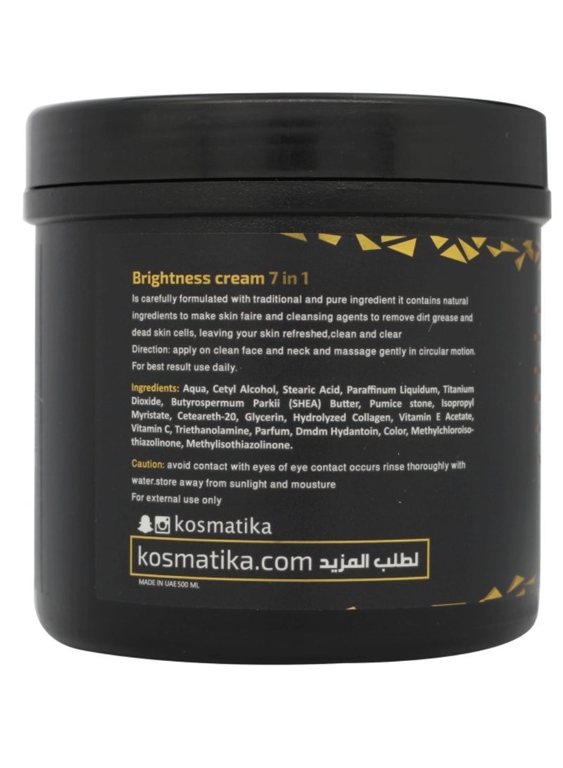 Generic Shea Butter kosmetica Rainbow 7in1 Brightening & Brightening Cream -500 ml - Image 2