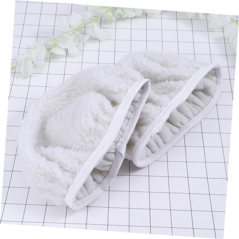 MAGICLULU 5pcs Car Polishing Waxing Lambswool Bonnets Pads Wool Buffing Discs for Wax Applicator - Image 3