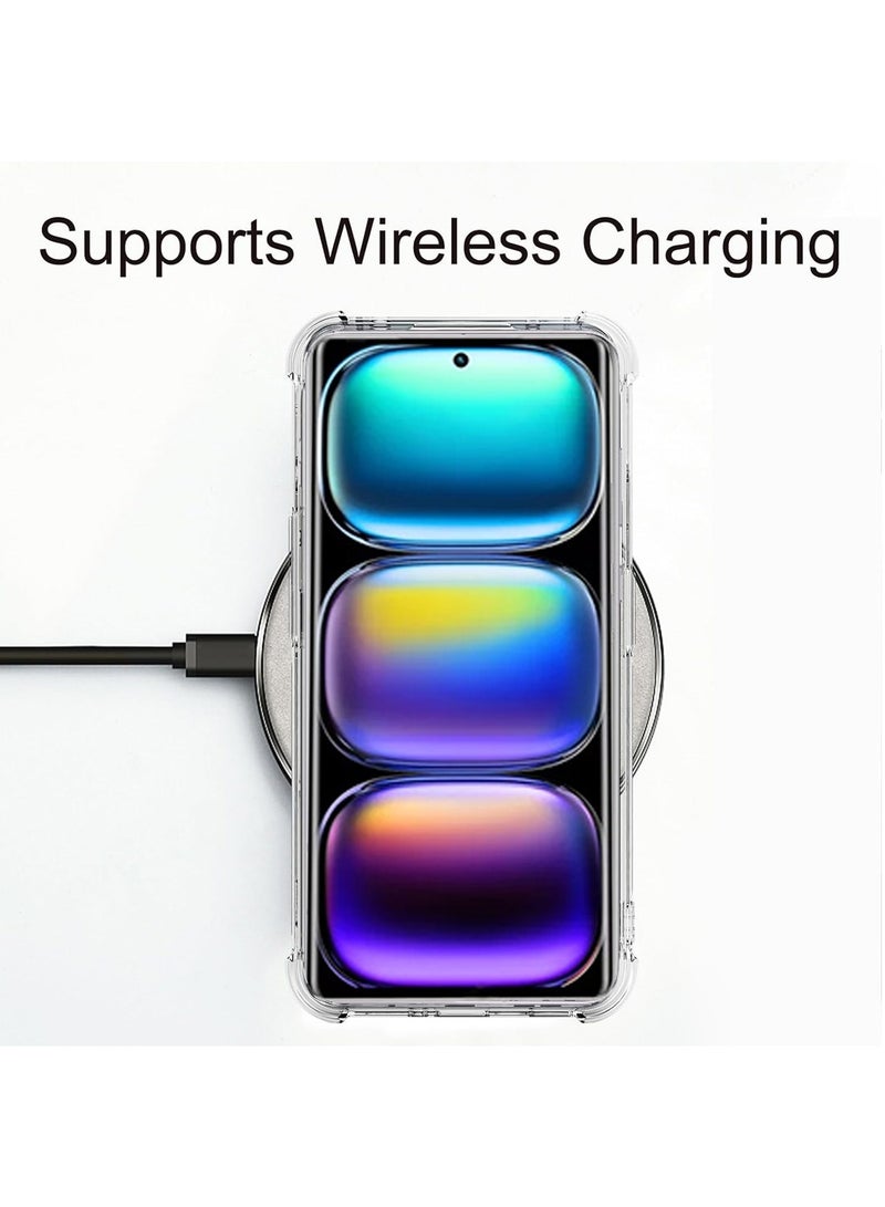 Techie غطاء حماية زوايا من TPU لهاتف Infinix Hot 50 Pro+ 4G مع حماية عدسة الكاميرا وغطاء خلفي شفاف - Image 5